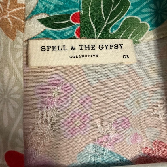 SOLD Spell Delilah Maxi Kimono OS - Picture 7 of 8